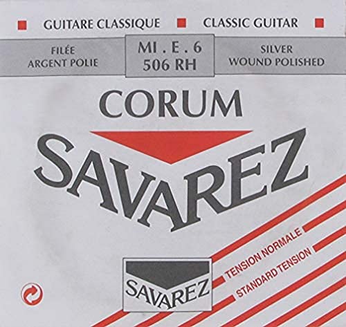 Savarez 656116 506Rh E6W Saiten Für Klassik-Gitarre, Geschliffen High von Savarez