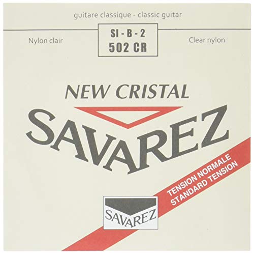 Savarez Alliance HT Classic 502CR Einzelsaiten für klassische Gitarre Alliance HT Classic 502CR Einzelsaiten Si2 New Cristal Standard von Savarez