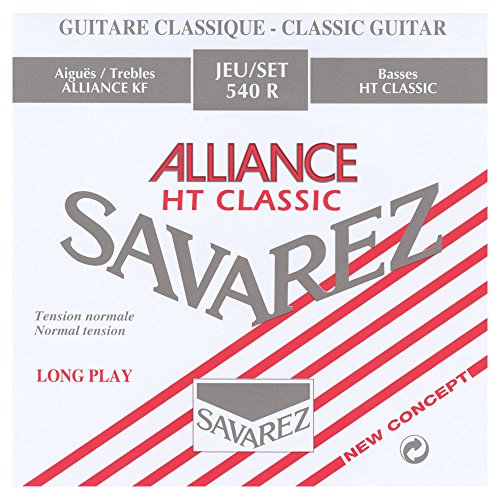 Savarez Alliance HT Classic Guitar Strings 542R Einzelsaiten Standard Si2 Carbon von Savarez
