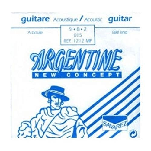Savarez Argentine H2 .015-1212Mf Einzelsaite Für Akustikgitarre von Savarez