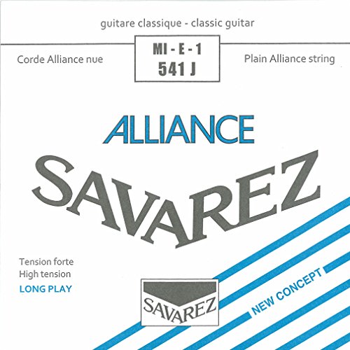 Savarez Classical Guitar Strings Alliance HT Classic 541J Einzelsaiten E Carbon hoch von Savarez