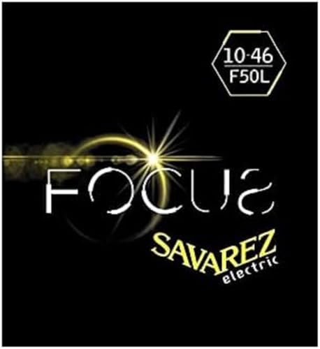 Savarez E-Gitarre-Saiten Focus Stainless Steel Satz Light .010-.046 F50L von Savarez
