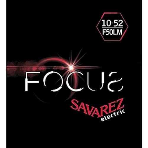 Savarez E-Gitarre-Saiten Focus Stainless Steel Satz Med-Light .010-.052 F50LM von Savarez