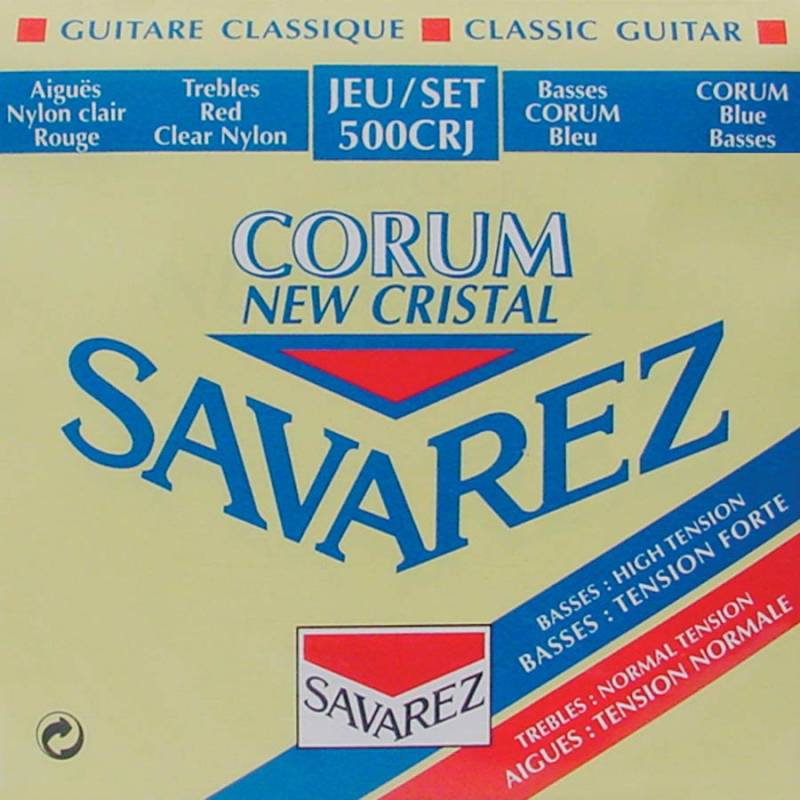 Savarez New Cristal Corum 500-CRJ Hybrid Tension Classical Guitar Strings von Savarez