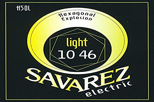 Savarez Saiten für E-Gitarre Hexagonal Explosion Nickel Light H50L von Savarez