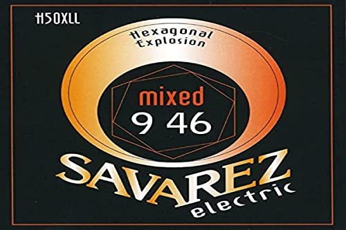 Savarez Saiten für E-Gitarre Hexagonal Explosion Nickel Mixed H50XLL von Savarez