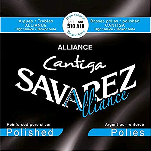 Savarez Saiten für Klassikgitarre Alliance Cantiga Satz geschliffen 510AJH von Savarez