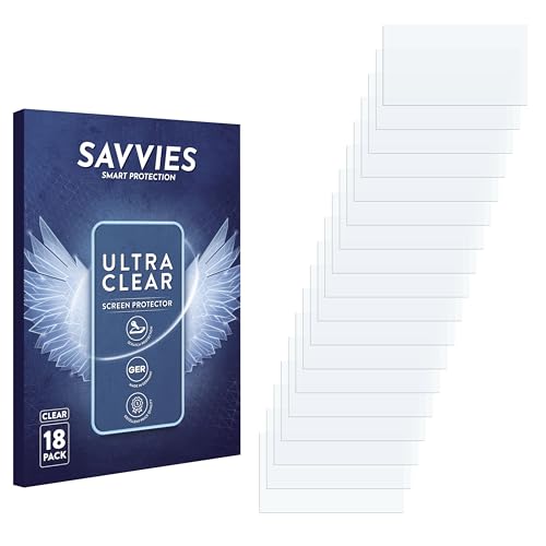 Savvies 18 Stück Schutzfolie für Blackmagic Design Pyxis 6K Monitor Displayschutz-Folie Ultra-Transparent Savvies 18 Stück Schutzfolie für Blackmagic Design Pyxis 6K Monitor Displayschutz-Folie Ultra-Transparent von Savvies