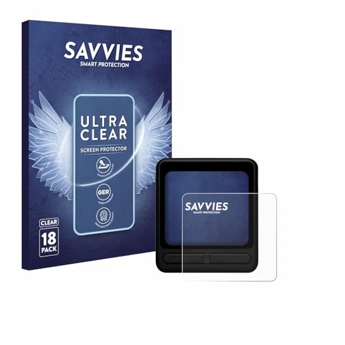Savvies 18 Stück Schutzfolie für Samuliy Bike computer Displayschutz-Folie Ultra-Transparent Savvies 18 Stück Schutzfolie für Samuliy Bike computer Displayschutz-Folie Ultra-Transparent von Savvies