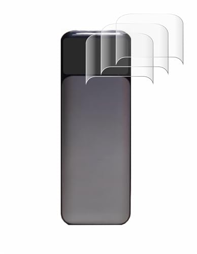 Savvies 4 Stück Full-Screen Schutzfolie für Anker Powerbank 737 Full-Cover Displayschutz-Folie [3D Curved, Transparent, Anti-Fingerabdruck] von Savvies