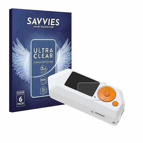 Savvies 6 Stück Schutzfolie für Flipper Zero FZ.1 Displayschutz-Folie Ultra-Transparent Savvies 6 Stück Schutzfolie für Flipper Zero FZ.1 Displayschutz-Folie Ultra-Transparent von Savvies