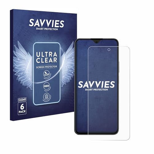 Savvies 6 Stück Schutzfolie für Honor 90 Smart Displayschutz-Folie Ultra-Transparent von Savvies