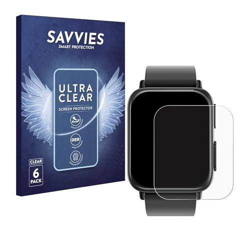 Savvies 6 Stück Schutzfolie für Kardena Care Plus 2 Displayschutz-Folie Ultra-Transparent Savvies 6 Stück Schutzfolie für Kardena Care Plus 2 Displayschutz-Folie Ultra-Transparent von Savvies