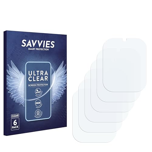 Savvies 6 Stück Schutzfolie für Kesasohe 4G Kids Smartwatch Displayschutz-Folie Ultra-Transparent Savvies 6 Stück Schutzfolie für Kesasohe 4G Kids Smartwatch Displayschutz-Folie Ultra-Transparent von Savvies