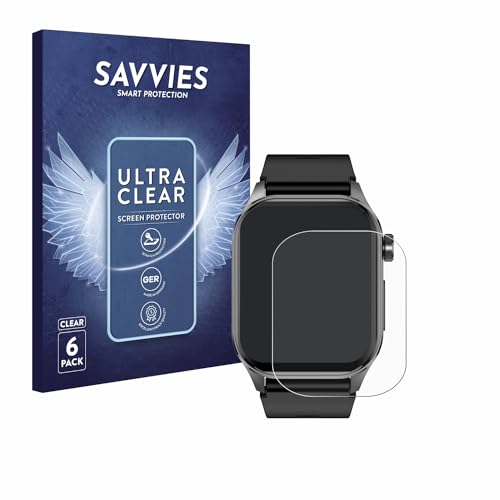Savvies 6 Stück Schutzfolie für Knauermann Pro 3 2024 (rechteckig) Displayschutz-Folie Ultra-Transparent Savvies 6 Stück Schutzfolie für Knauermann Pro 3 2024 (rechteckig) Displayschutz-Folie Ultra-Transparent von Savvies
