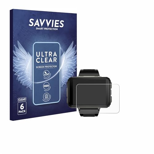 Savvies 6 Stück Schutzfolie für Lokmat Appllp 5 Max Displayschutz-Folie Ultra-Transparent Savvies 6 Stück Schutzfolie für Lokmat Appllp 5 Max Displayschutz-Folie Ultra-Transparent von Savvies