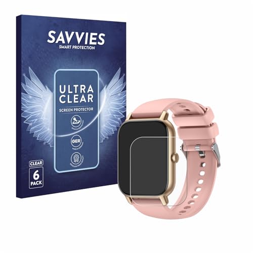 Savvies 6 Stück Schutzfolie für Nerunsa P66D / P66B / P66E / P66DMB / P66RD 1.85" Displayschutz-Folie Ultra-Transparent Savvies 6 Stück Schutzfolie für Nerunsa P66D / P66B / P66E / P66DMB / P66RD 1.85" Displayschutz-Folie Ultra-Transparent von Savvies