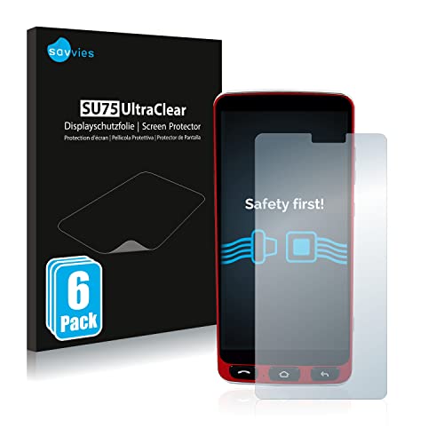 Savvies 6 Stück Schutzfolie für Olympia Neo Smartphone Displayschutz-Folie Ultra-Transparent Savvies 6 Stück Schutzfolie für Olympia Neo Smartphone Displayschutz-Folie Ultra-Transparent von Savvies