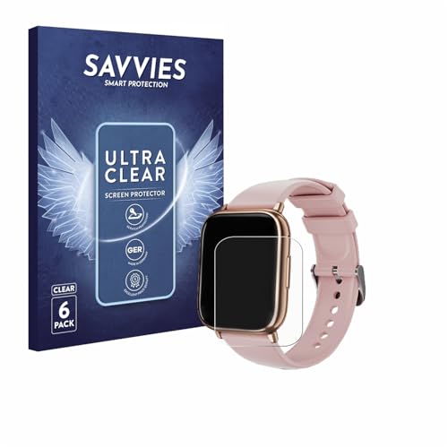 Savvies 6 Stück Schutzfolie für SLOKSFil G91 1.83" Displayschutz-Folie Ultra-Transparent Savvies 6 Stück Schutzfolie für SLOKSFil G91 1.83" Displayschutz-Folie Ultra-Transparent von Savvies