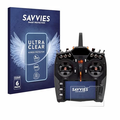 Savvies 6 Stück Schutzfolie für Spektrum NX20 Displayschutz-Folie Ultra-Transparent Savvies 6 Stück Schutzfolie für Spektrum NX20 Displayschutz-Folie Ultra-Transparent von Savvies