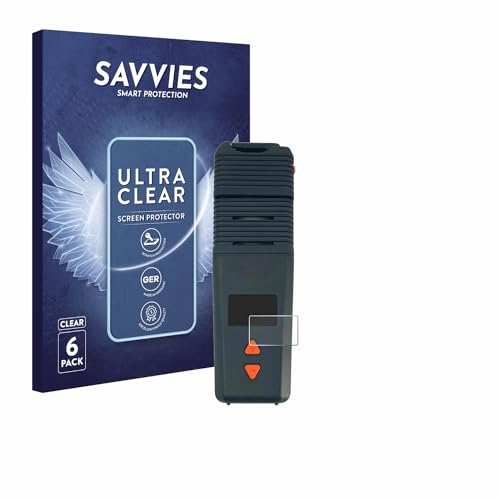 Savvies 6 Stück Schutzfolie für Storz & Bickel Venty Vaporizer Displayschutz-Folie Ultra-Transparent Savvies 6 Stück Schutzfolie für Storz & Bickel Venty Vaporizer Displayschutz-Folie Ultra-Transparent von Savvies
