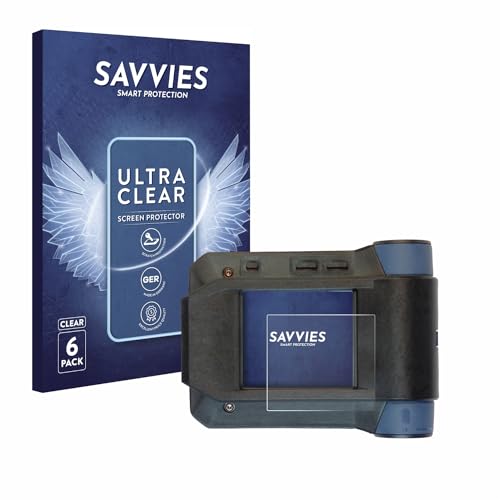 Savvies 6 Stück Schutzfolie für Swissphone s.Quad X15/ X35/ C45/ C35 Displayschutz-Folie Ultra-Transparent Savvies 6 Stück Schutzfolie für Swissphone s.Quad X15/ X35/ C45/ C35 Displayschutz-Folie Ultra-Transparent von Savvies