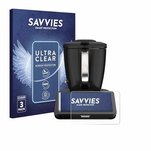 Savvies 3 Stück Schutzfolie für Vorwerk Thermomix TM7 Displayschutz-Folie Ultra-Transparent Savvies 3 Stück Schutzfolie für Vorwerk Thermomix TM7 Displayschutz-Folie Ultra-Transparent von Savvies