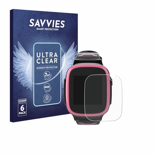 Savvies 6 Stück Schutzfolie für Xplora X5 Play Displayschutz-Folie Ultra-Transparent Savvies 6 Stück Schutzfolie für Xplora X5 Play Displayschutz-Folie Ultra-Transparent von Savvies