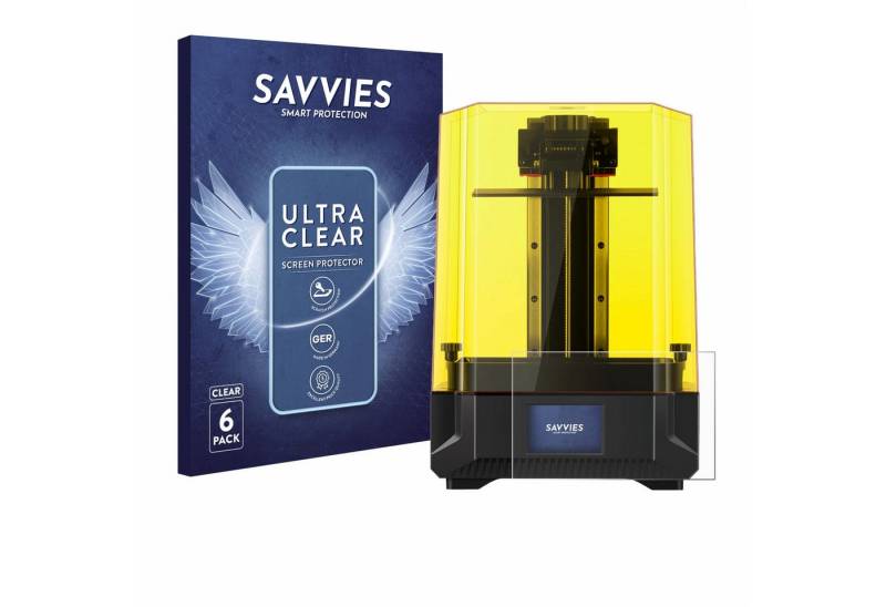 Savvies Displayschutzfolie Schutzfolie für Anycubic Photon Mono X2 9,1" (Druckplatte), 6 Stück, 6 Stück, Displayschutz Schutz Folie Klar Transparent von Savvies