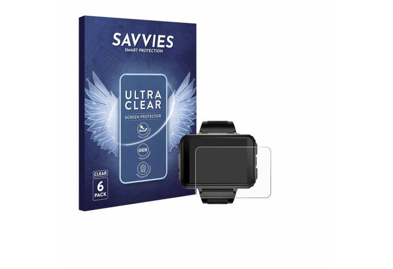 Savvies Displayschutzfolie Schutzfolie für Lokmat Appllp 5 Max, 6 Stück, 6 Stück, Displayschutz Schutz Folie Klar Transparent von Savvies