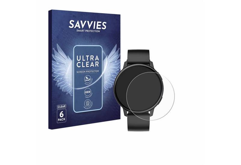 Savvies Displayschutzfolie Schutzfolie für SPC Smartee Duo Classic 1.43", 6 Stück, Displayschutz Schutz Folie Klar Transparent von Savvies