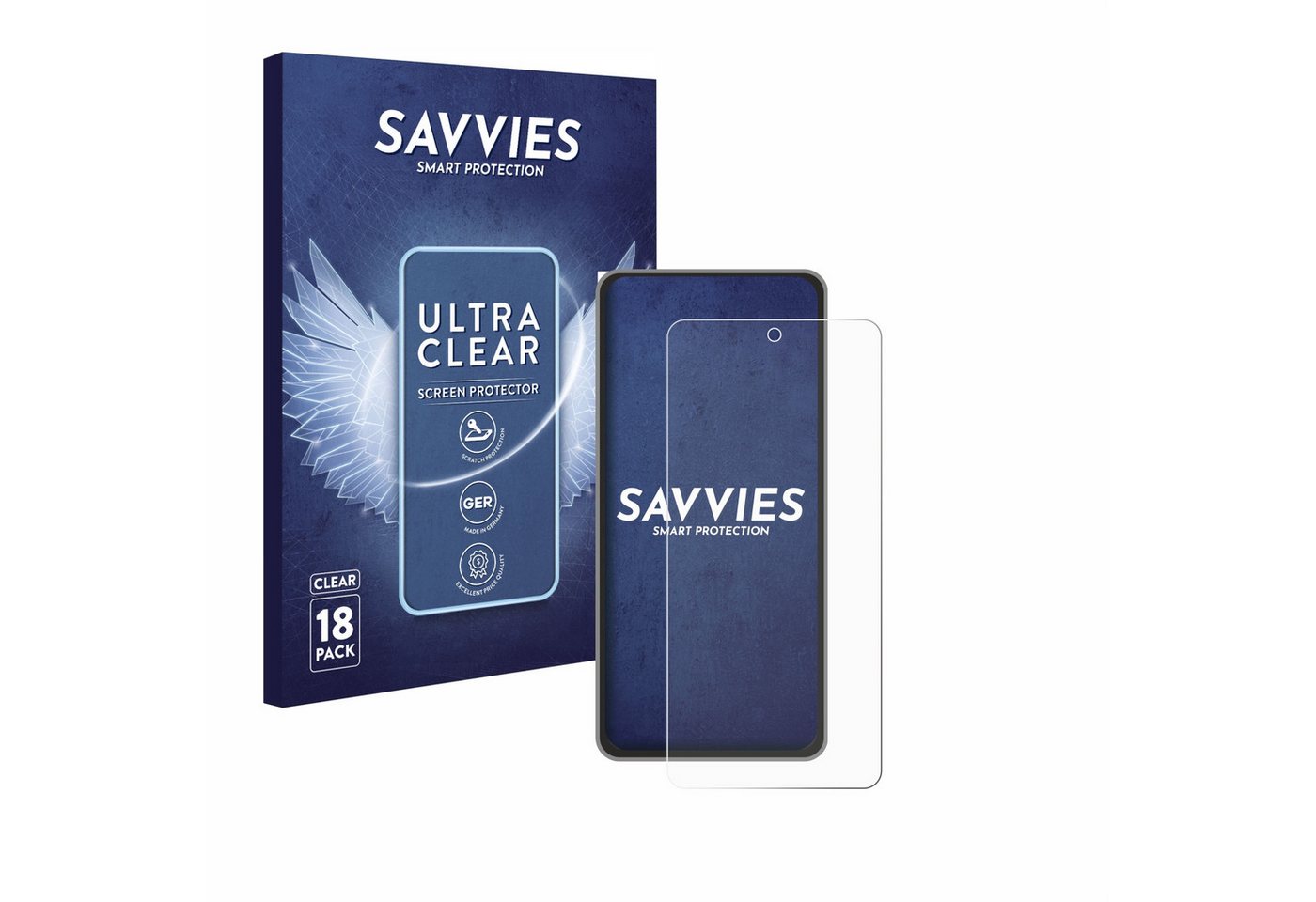 Savvies Displayschutzfolie Schutzfolie für realme GT 7T, 18 Stück, 18 Stück, Displayschutz Schutz Folie Klar Transparent Savvies Displayschutzfolie Schutzfolie für realme GT 7T, 18 Stück, 18 Stück, Displayschutz Schutz Folie Klar Transparent von Savvies