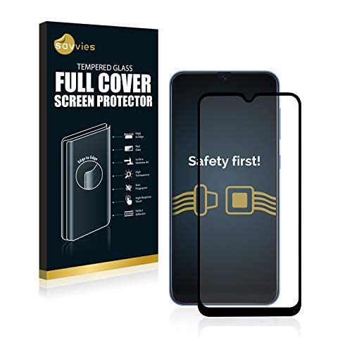Savvies Full-Cover Schutzglas kompatibel mit Samsung Galaxy A50-2.5D Full Screen Schutzfolie, 9H Härte, Schwarz Savvies Full-Cover Schutzglas kompatibel mit Samsung Galaxy A50-2.5D Full Screen Schutzfolie, 9H Härte, Schwarz von Savvies