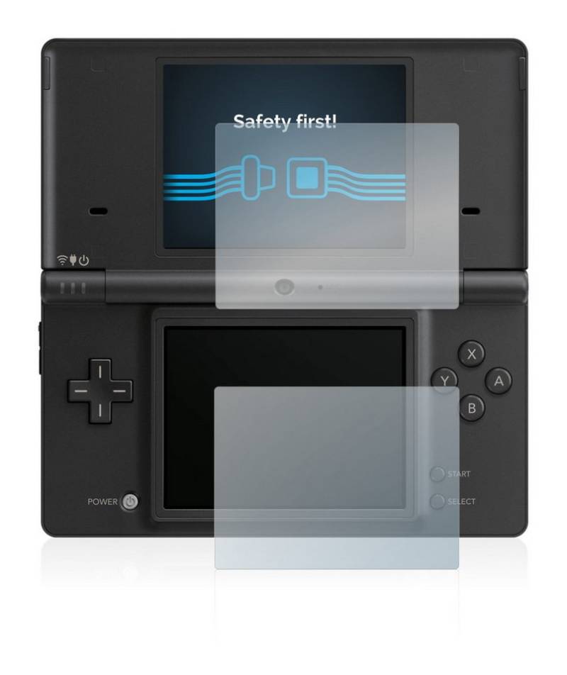 Savvies Schutzfolie für Nintendo DSi, Displayschutzfolie, 6 Stück, Folie klar von Savvies