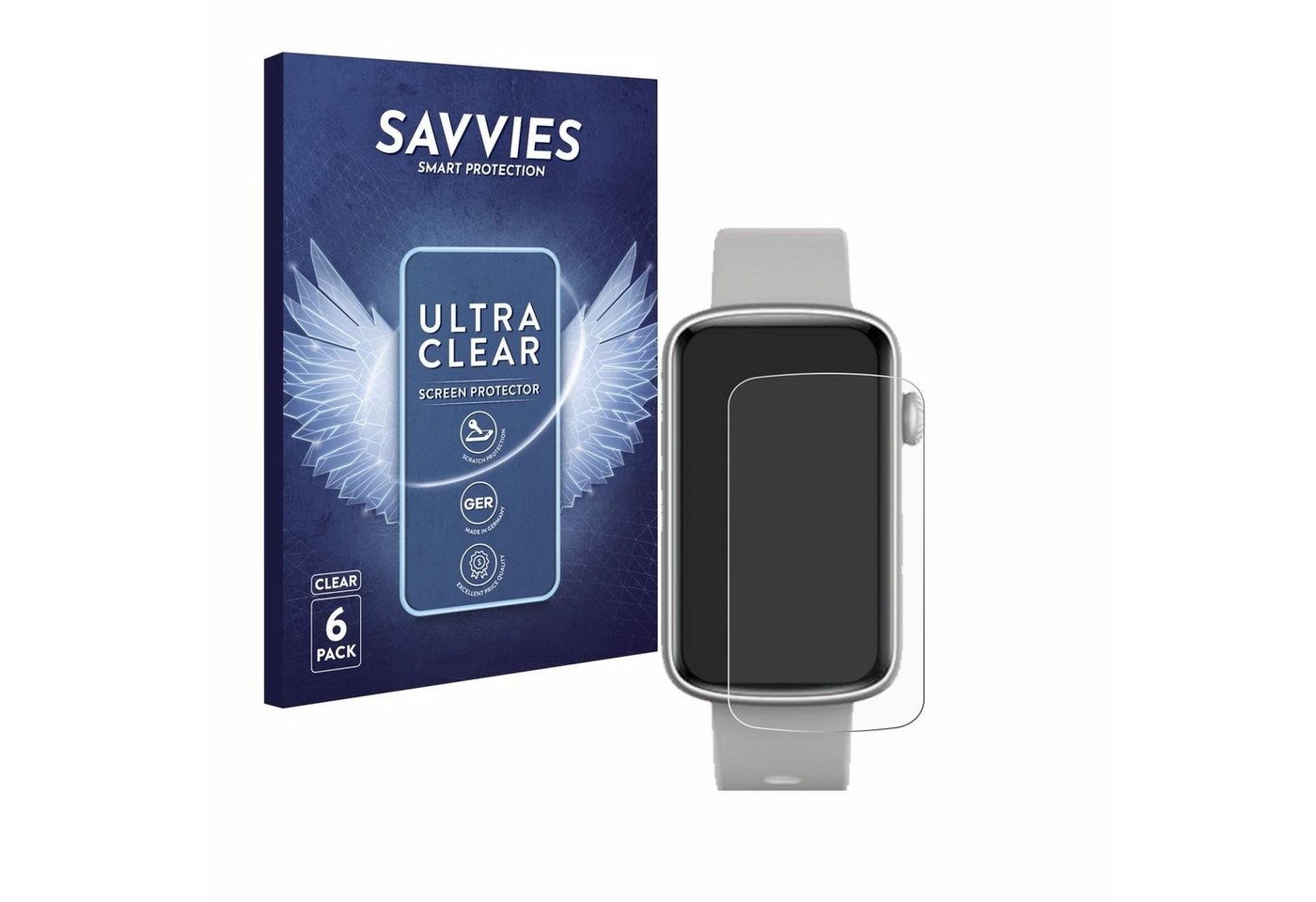 Savvies Displayschutzfolie Schutzfolie für SHANG WING L2 1.47", 6 Stück, Displayschutz Schutz Folie Klar Transparent Savvies Displayschutzfolie Schutzfolie für SHANG WING L2 1.47", 6 Stück, Displayschutz Schutz Folie Klar Transparent von Savvies
