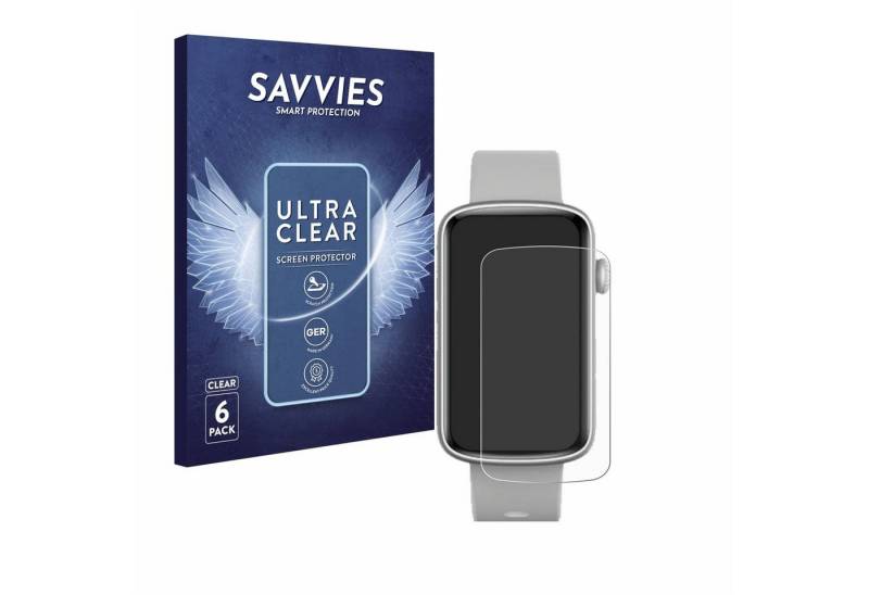 Savvies Displayschutzfolie Schutzfolie für SHANG WING L2 1.47", 6 Stück, 6 Stück, Displayschutz Schutz Folie Klar Transparent von Savvies