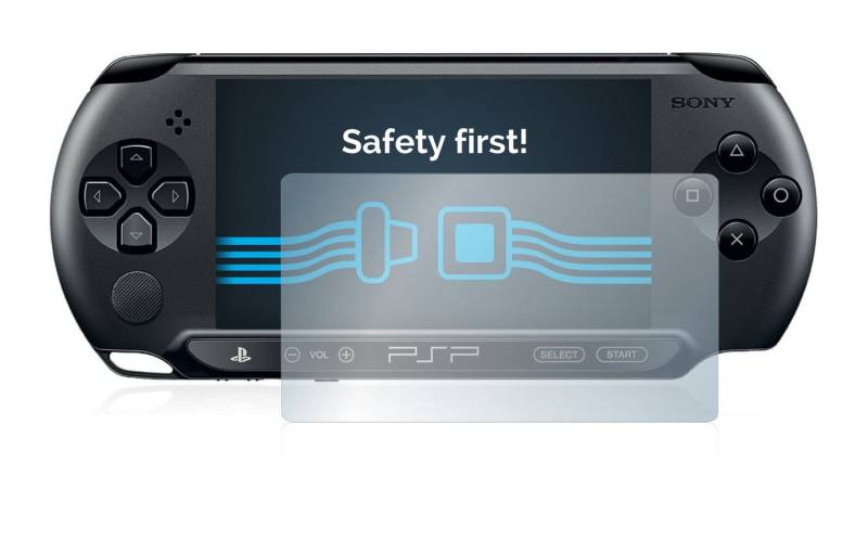 Savvies Schutzfolie für Sony PSP 1000, Displayschutzfolie, 6 Stück, Folie klar von Savvies