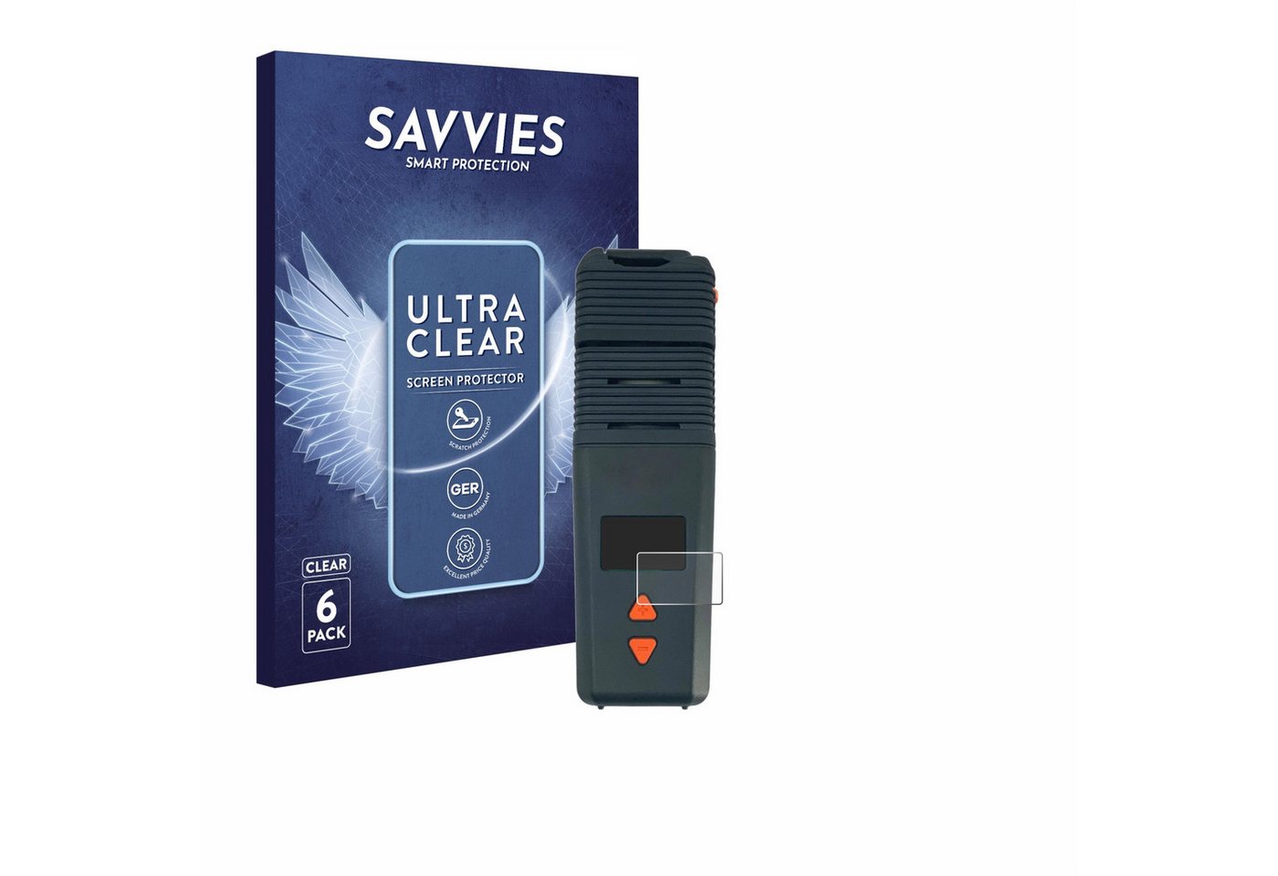 Savvies Displayschutzfolie Schutzfolie für Storz & Bickel Venty Vaporizer, 6 Stück, Displayschutz Schutz Folie Klar Transparent Savvies Displayschutzfolie Schutzfolie für Storz & Bickel Venty Vaporizer, 6 Stück, Displayschutz Schutz Folie Klar Transparent von Savvies