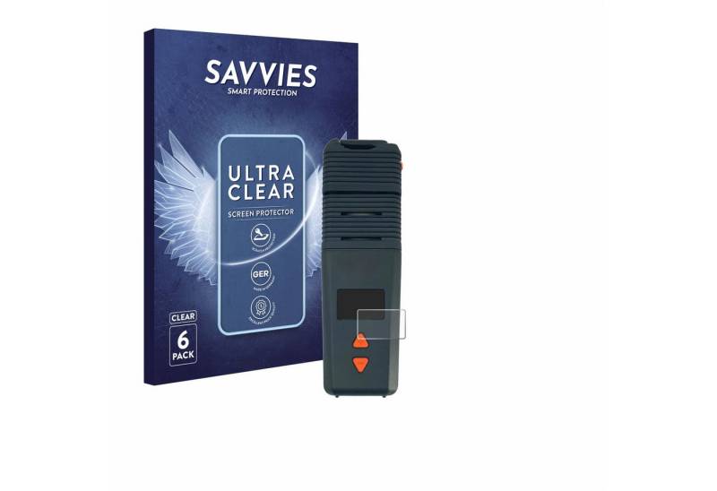 Savvies Displayschutzfolie Schutzfolie für Storz & Bickel Venty Vaporizer, 6 Stück, 6 Stück, Displayschutz Schutz Folie Klar Transparent von Savvies