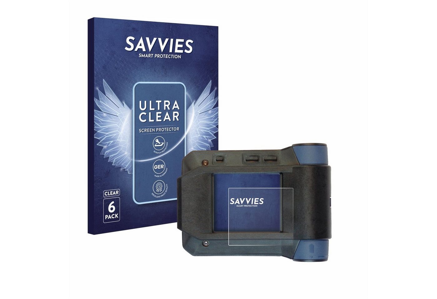 Savvies Displayschutzfolie Schutzfolie für Swissphone s.Quad X15, 6 Stück, Displayschutz Schutz Folie Klar Transparent Savvies Displayschutzfolie Schutzfolie für Swissphone s.Quad X15, 6 Stück, Displayschutz Schutz Folie Klar Transparent von Savvies
