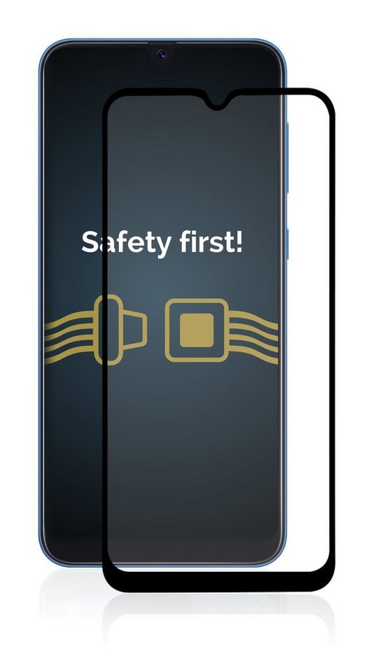 Savvies Displayschutzglas Xtreme Glass 2.5D Full Cover Panzerglas für Samsung Galaxy A50 (schwarz) für Samsung Galaxy A50, Schutzglas klar von Savvies
