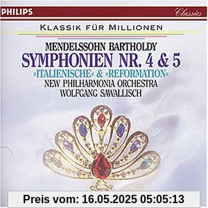 Sinfonien 4+5 von Sawallisch