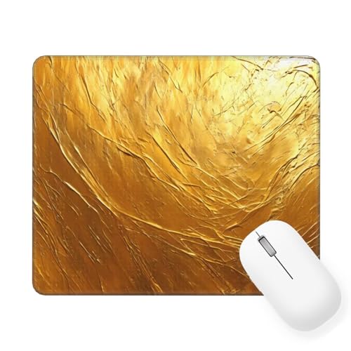Mauspad Gelb Mauspad Klein 20 x 15 cm, Mousepad mit Wasserdicht und Rutschfester, Vernähter Kanten Mousepad Abstrakt, Gaming Accessories, Verbessert Geschwindigkeit Präzision für Büro, Gaming W-222 Mauspad Gelb Mauspad Klein 20 x 15 cm, Mousepad mit Wasserdicht und Rutschfester, Vernähter Kanten Mousepad Abstrakt, Gaming Accessories, Verbessert Geschwindigkeit Präzision für Büro, Gaming W-222 von Saweefog