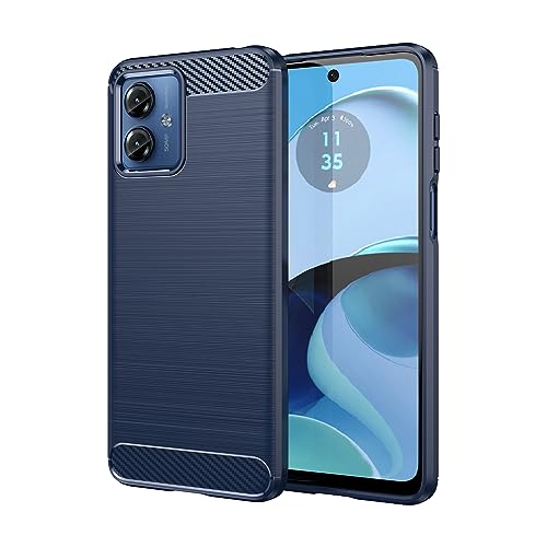Schutzhülle für Motorola Moto G84 5G, ultradünne Karbonfaser-Textur, Silikon-Stoßdämpfer, weiches TPU-Gummi, stoßfest, schlank, Schutzhülle für Motorola Moto G84 16,5 cm (6,5 Zoll), Blau Schutzhülle für Motorola Moto G84 5G, ultradünne Karbonfaser-Textur, Silikon-Stoßdämpfer, weiches TPU-Gummi, stoßfest, schlank, Schutzhülle für Motorola Moto G84 16,5 cm (6,5 Zoll), Blau von Sawiqpd