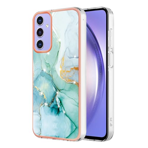 Sawiqpd für Samsung Galaxy A26 5G Hülle, Glitzer Sparkle Marmor Effekt Weiche Silikon Handyhülle Slim Dünn TPU Bumper Stoßfest Kratzfest Schutzhülle für Galaxy A26 5G Grün Sawiqpd für Samsung Galaxy A26 5G Hülle, Glitzer Sparkle Marmor Effekt Weiche Silikon Handyhülle Slim Dünn TPU Bumper Stoßfest Kratzfest Schutzhülle für Galaxy A26 5G Grün von Sawiqpd