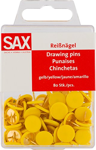 Reißnägel (Gelb, Reißnägel) von Sax