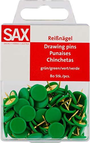 Reißnägel (Grün, Reißnägel) von Sax