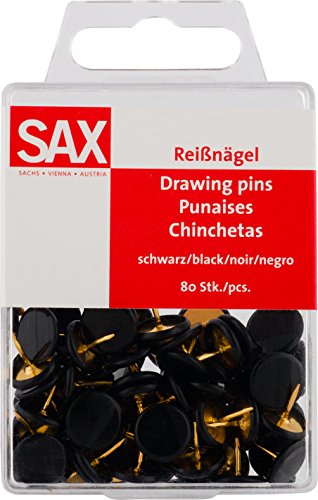 Reißnägel (Schwarz, Reißnägel) von Sax