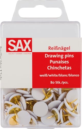 Reißnägel (Weiß, Reißnägel) von Sax