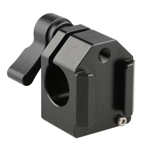 15 Mm Stangenklemmeschienenanschluss Mit 1/4 Zoll Gewinde Loch Zum Befestigen Von Kamera Mikrofonen Schallrekordern Beleuchtungsausrüstung von Sbshiouu